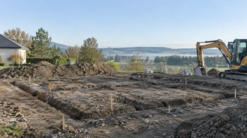 Terrassement de maison